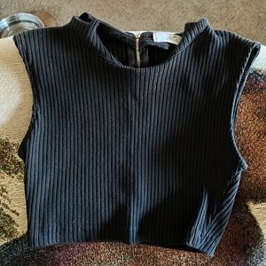 Lazy Sunday crop top, size S